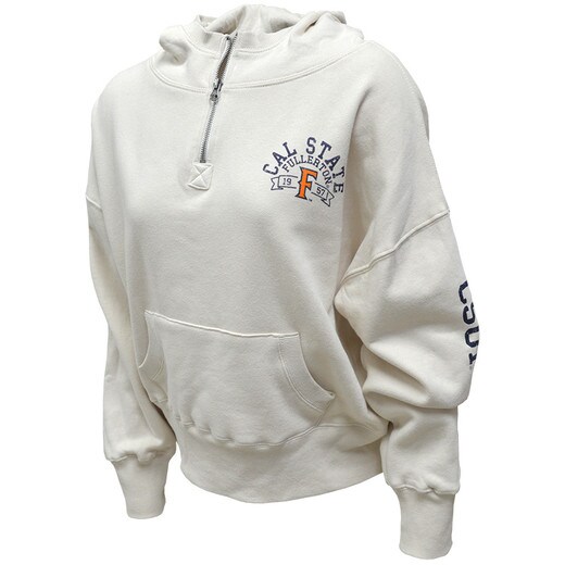 Blue 84 Fleece Quarter Zip Hood-Cap